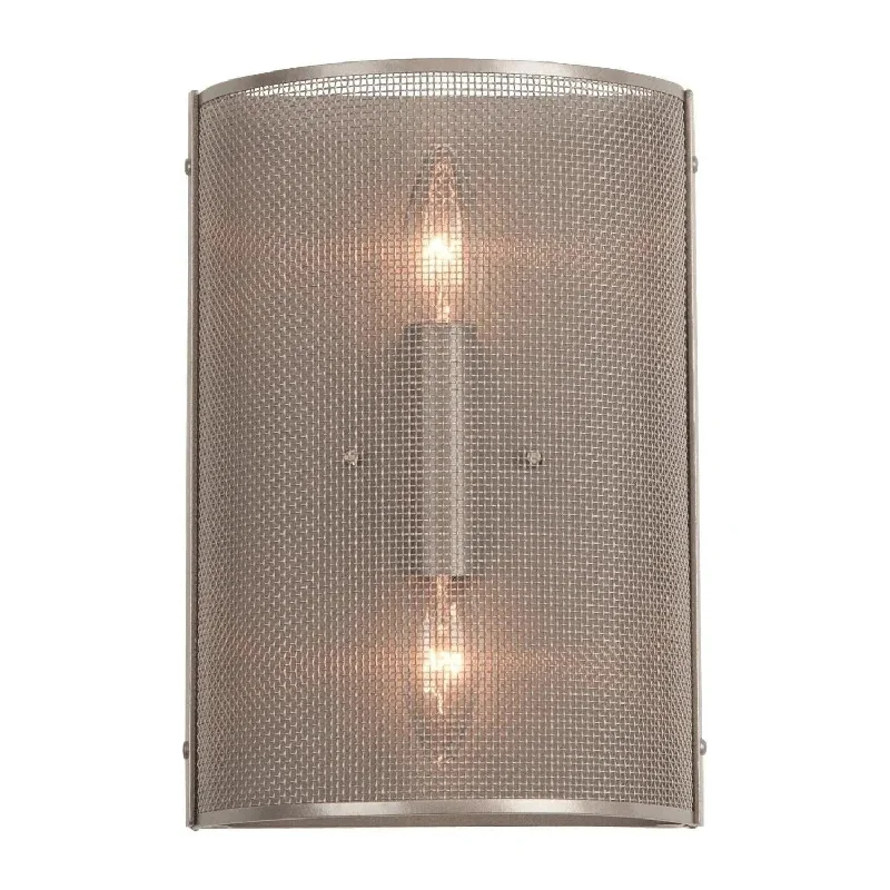 Waterproof track lighting for bathroomsUptown Mesh Cover Sconce