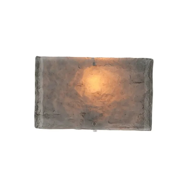 Track lighting for outdoor gardensTextured Glass Square Cover Sconce