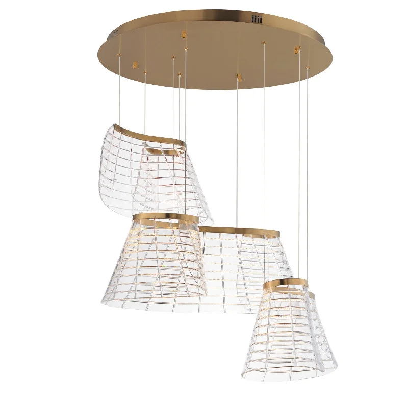 Energy - efficient track lighting fixturesTartan Multi-Light Pendant
