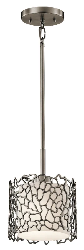 Track lighting for modernizing traditional interiorsSilver Coral Mini Pendants