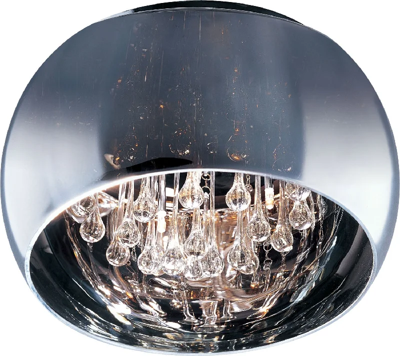 Track lighting with multiple heads for flexibilitySense Flush Mount