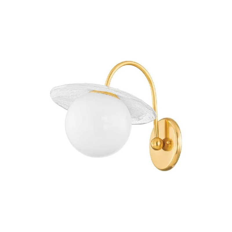 Track lighting with a decorative track designStampford 1-Light Wall Sconce
