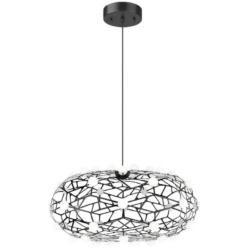 Track lighting for creating a moody atmosphereCoral Chandelier
