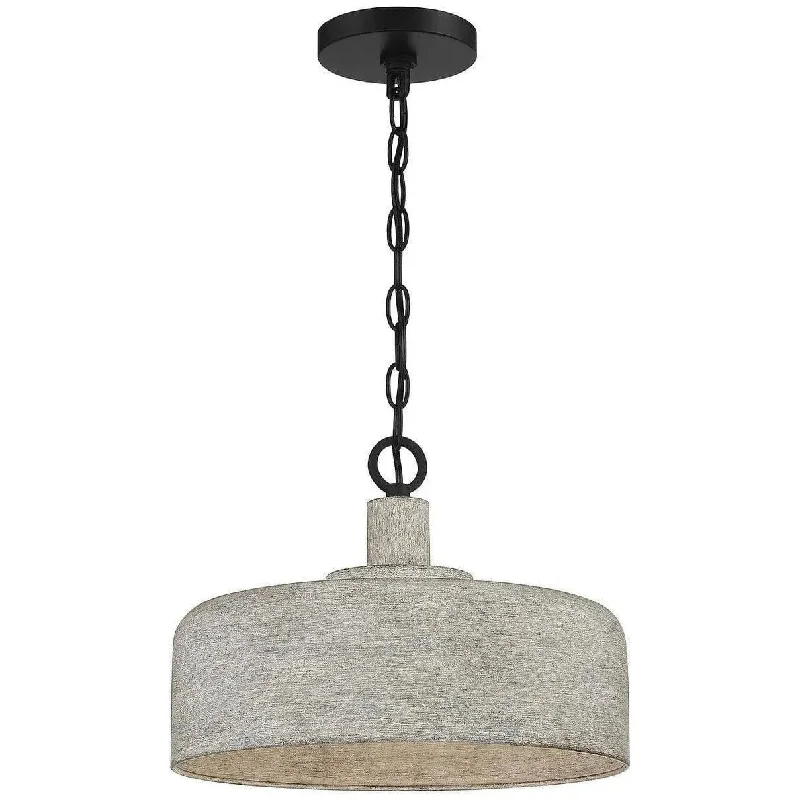 Track lighting with colored glass accentsMeridian One Light Pendant