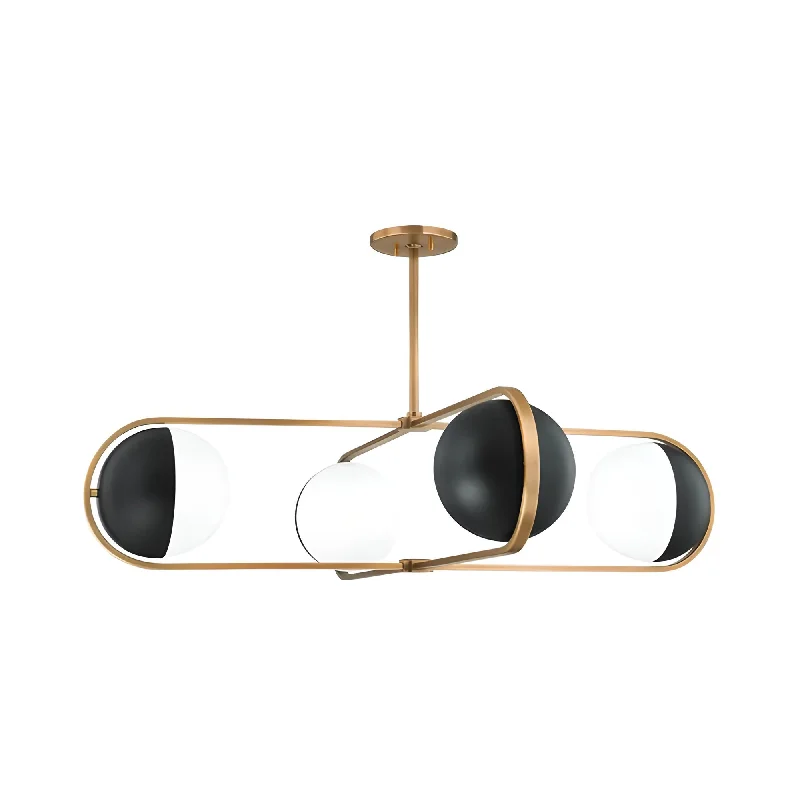 Track lighting for highlighting bookcasesWillard Chandelier