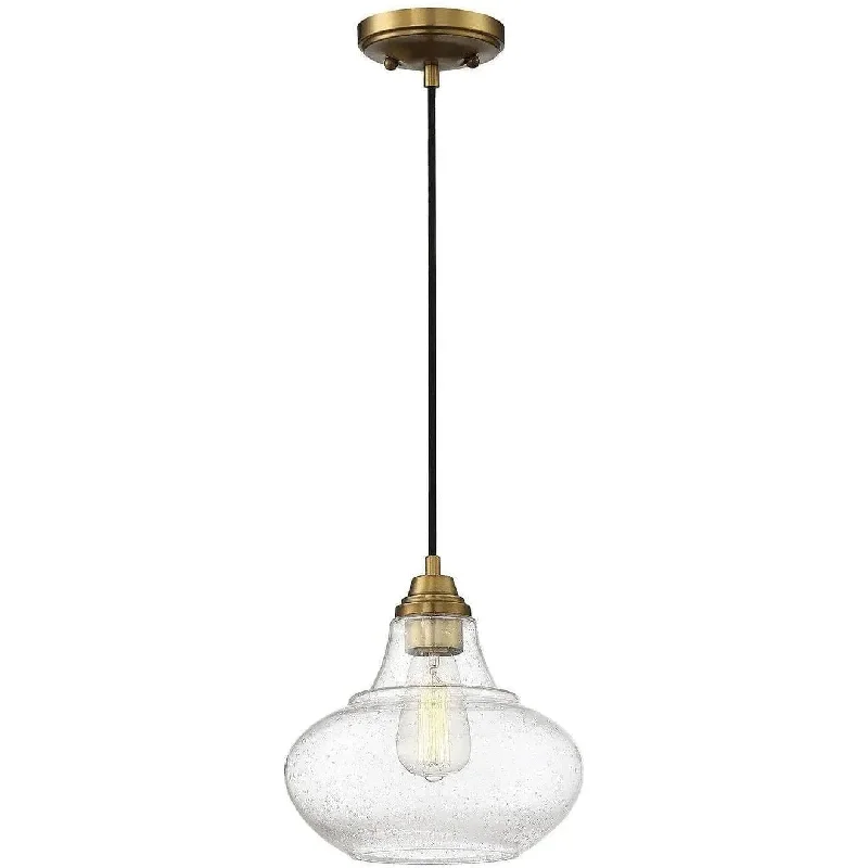 Track lighting with multiple heads for flexibilityMeridian One Light Mini Pendant