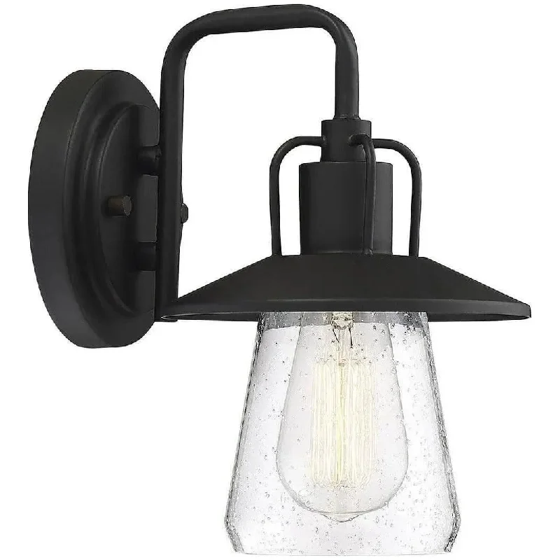 Outdoor - rated track lighting for patiosMeridian One Light Outdoor Wall Sconce