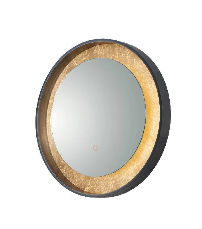 Track lighting for replacing old fluorescent fixturesFloating Round 23 Inch Mirror