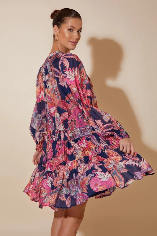 Adorne Collins Paisley Dress