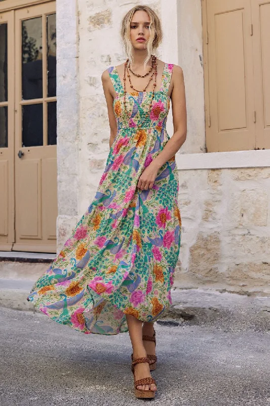 Boheme Strappy Maxi Dress - Spring