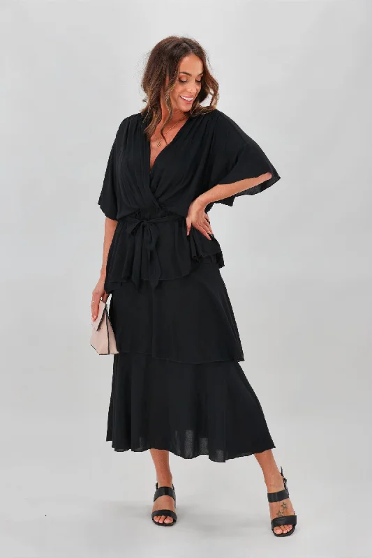 Fate All For You Maxi Dress Black