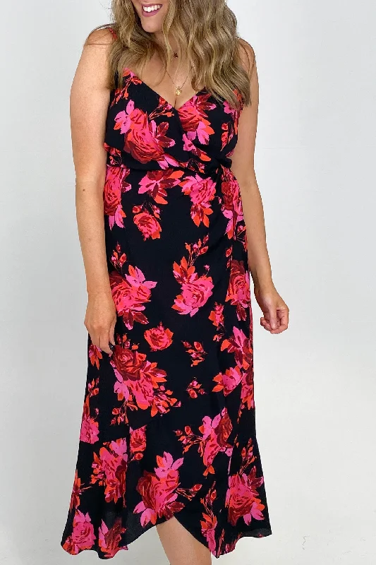 Fate Walk Away Dress Punch Floral