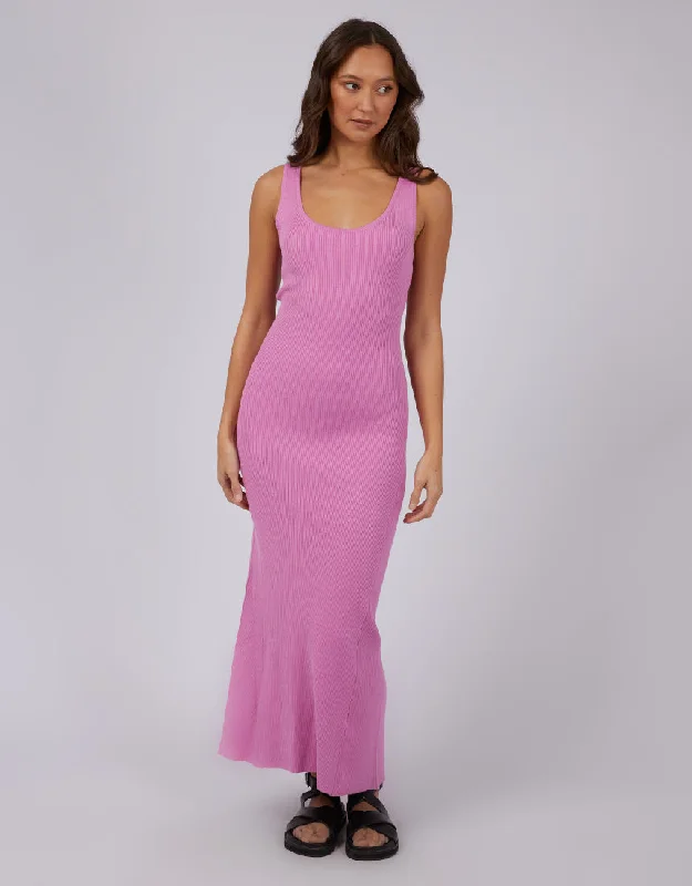 Silent Theory Freya Dress Bright Pink