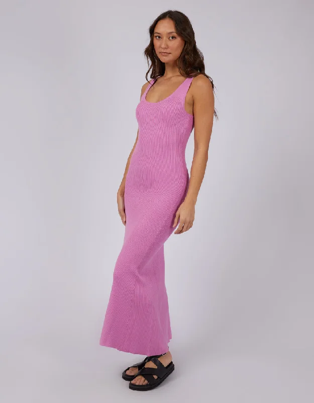 Silent Theory Freya Dress Bright Pink