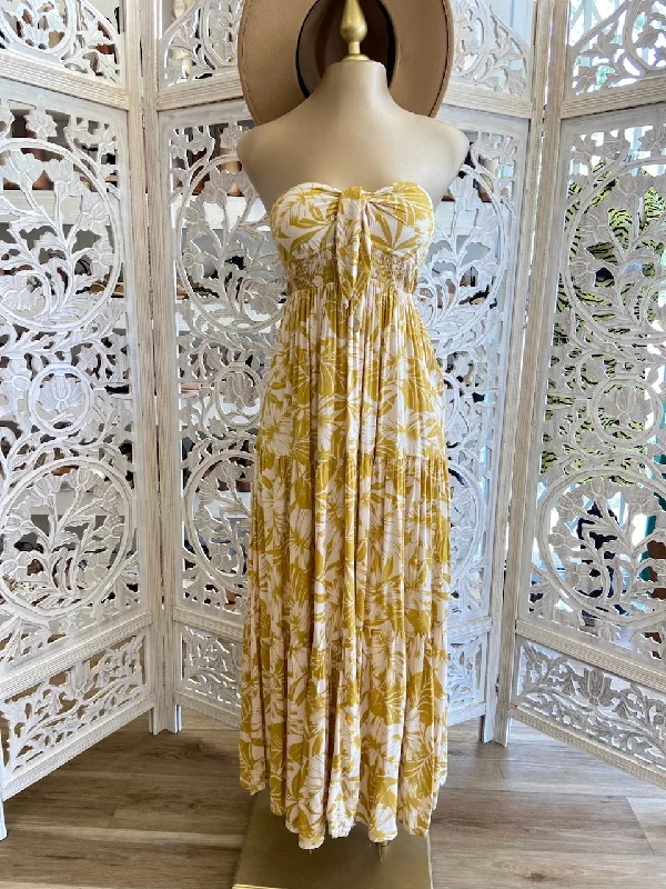 Strapless Maxi Dress