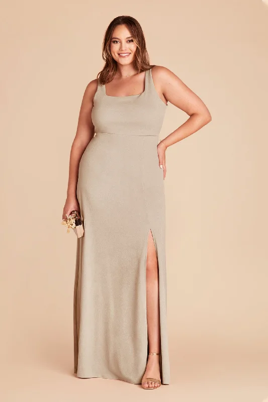 Alex Convertible Dress - Almond