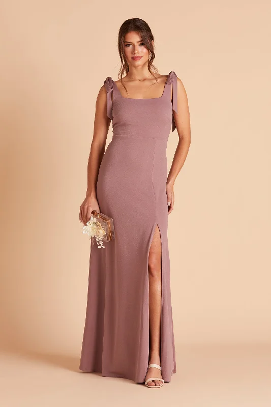 Alex Convertible Dress - Dark Mauve