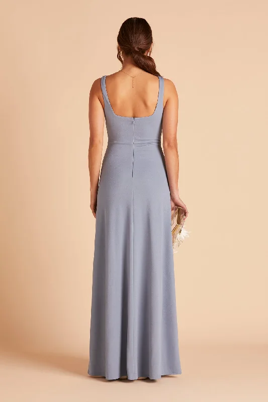 Alex Convertible Dress - Dusty Blue