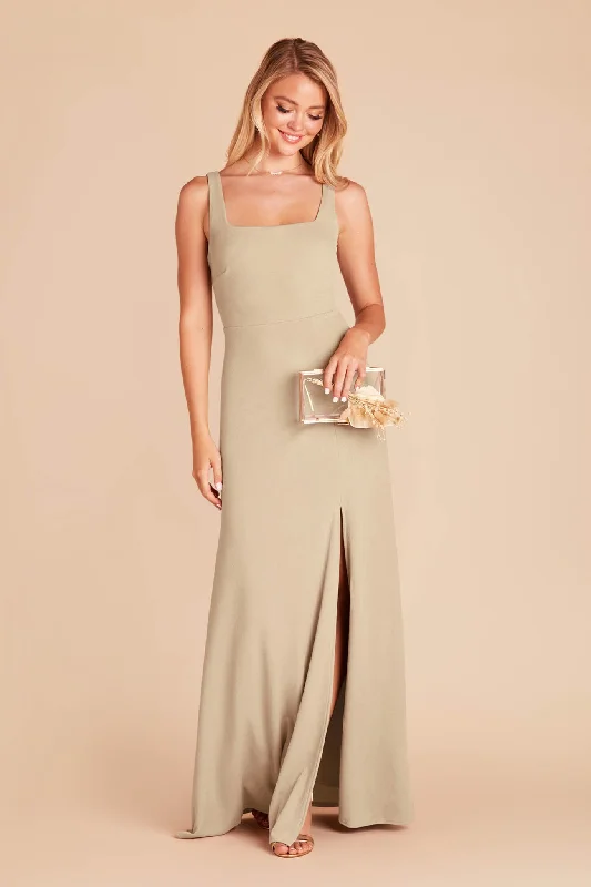 Alex Convertible Dress - Neutral Champagne