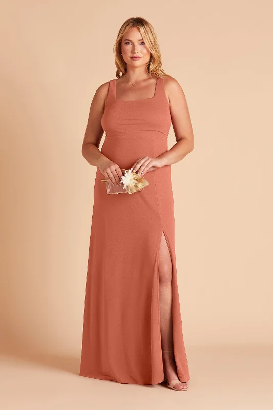 Alex Convertible Dress - Terracotta