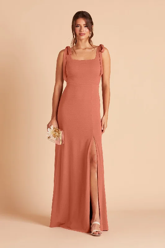 Alex Convertible Dress - Terracotta