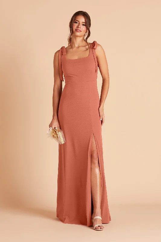 Alex Convertible Dress - Terracotta