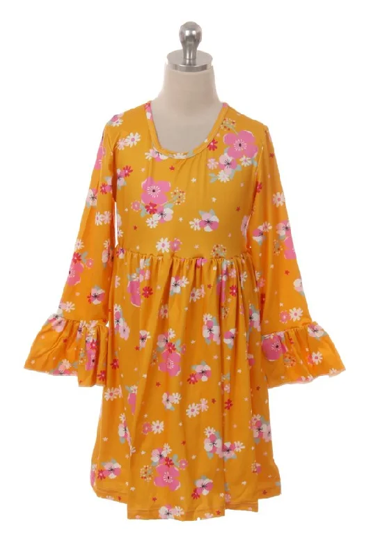 Amy Floral Girls Dress