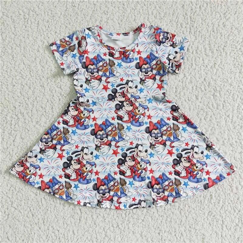 cartoon fireworks dress GSD0075