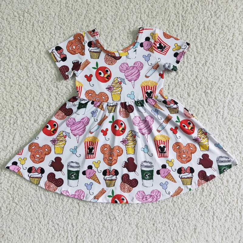 Mickey snack short sleeve Dresses