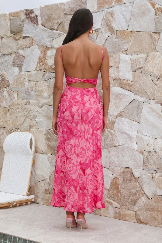 Feeling Loved Maxi Dress Pink