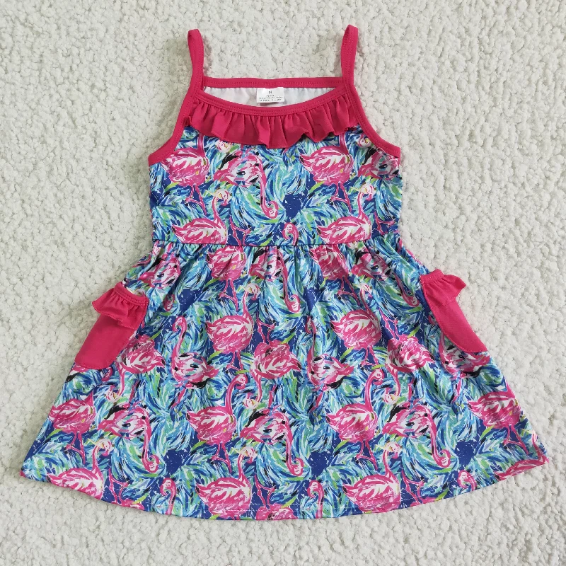 Flower Pink Top girl dress