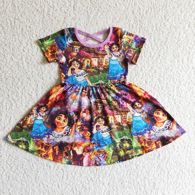 girls encanto summer dress GSD0013