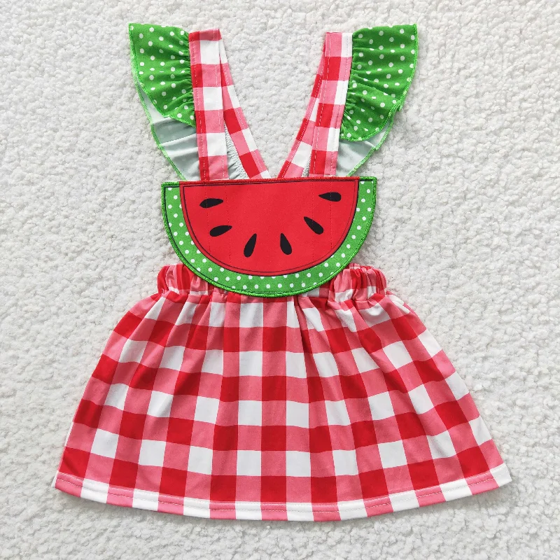 kids cute watermelon dress GSD0234