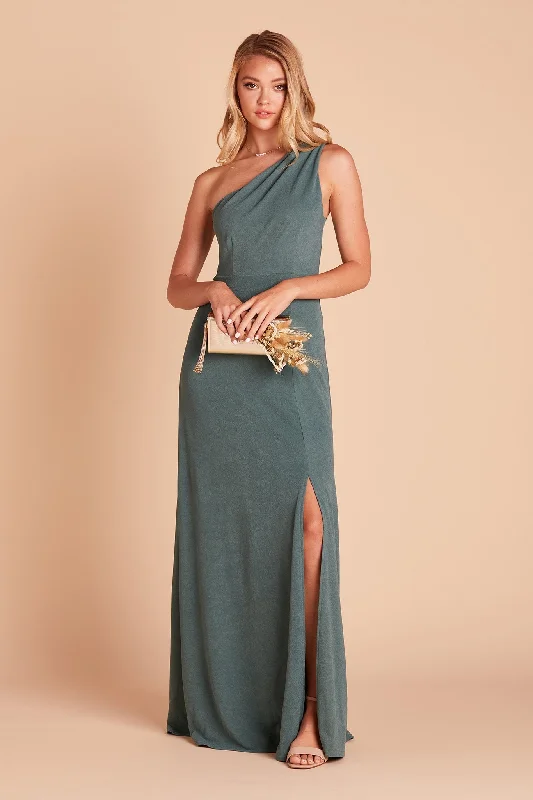 Kira Crepe Dress - Sea Glass