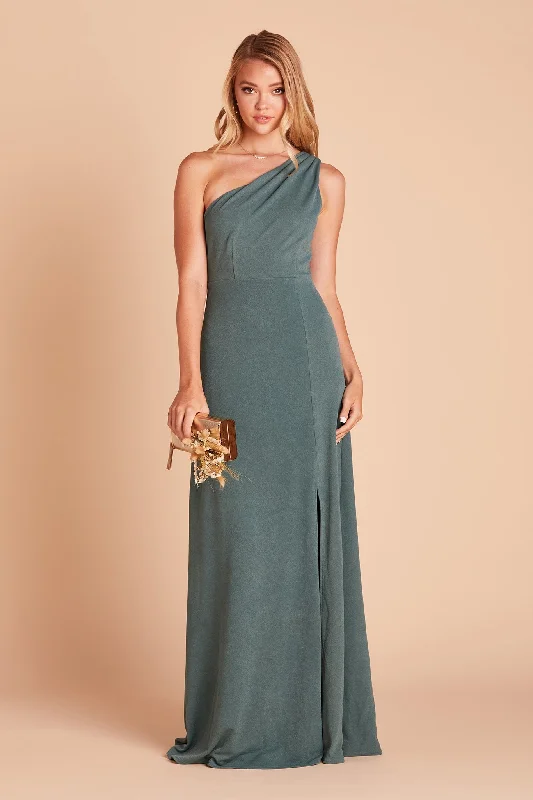 Kira Crepe Dress - Sea Glass