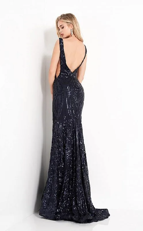 Jovani 3186 Prom Long Sleeveless Formal Sexy Dress