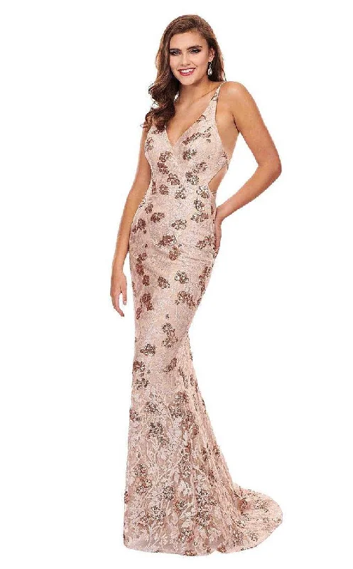 Rachel Allan Prom Long Formal Trumpet Dress 6633