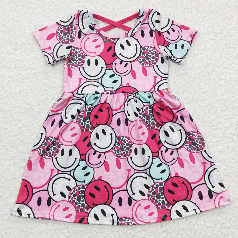 smile face rosy dress GSD0312