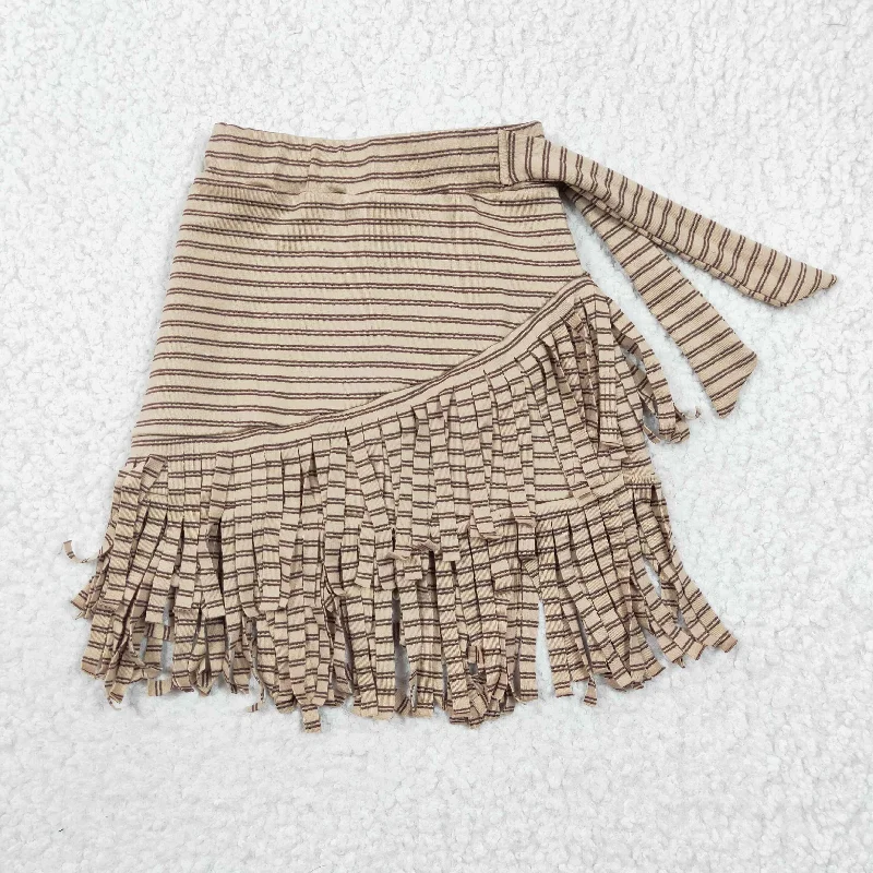 Brown tassel girl Dresses