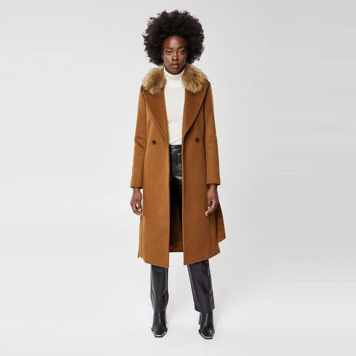 Sienna Wool Coat (Camel)