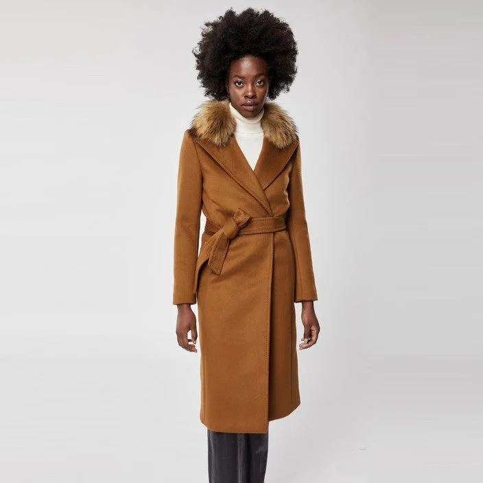 Sienna Wool Coat (Camel)