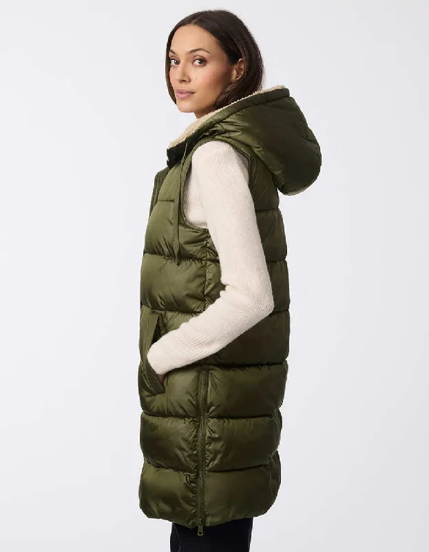 Summit Long Puffer Vest