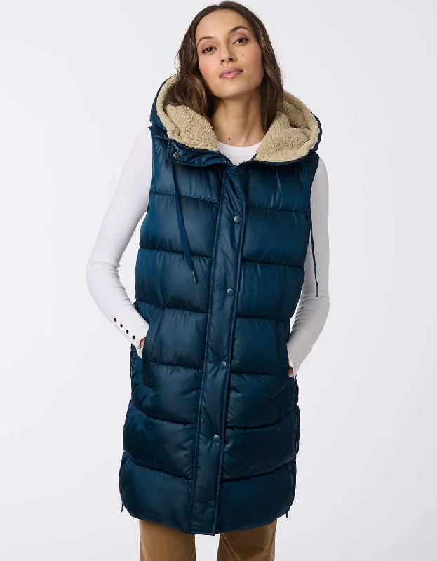 Summit Long Puffer Vest