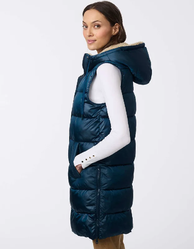 Summit Long Puffer Vest