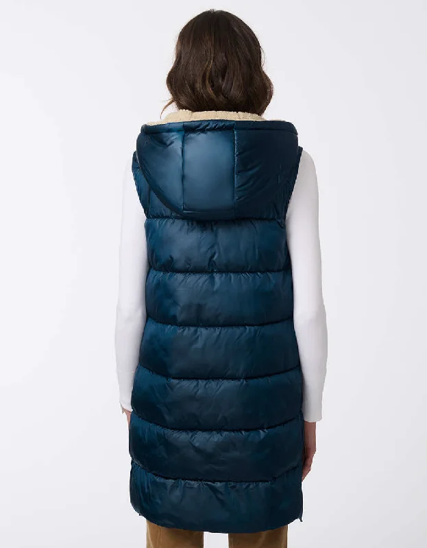 Summit Long Puffer Vest