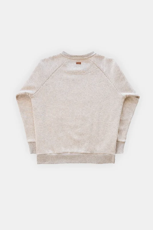 Alayah Heather Oatmeal Sweater