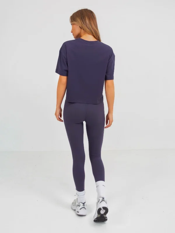 Ultimate Cropped T-Shirt - Dark Navy