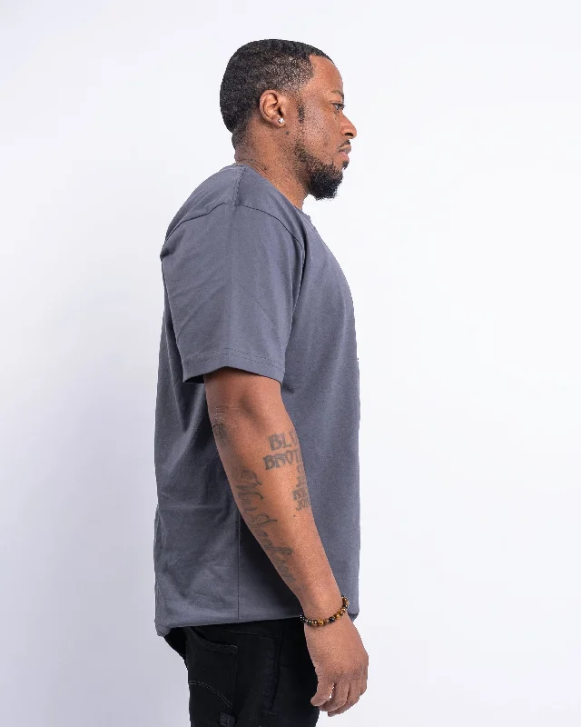 Box Logo T-Shirt - Slate Grey