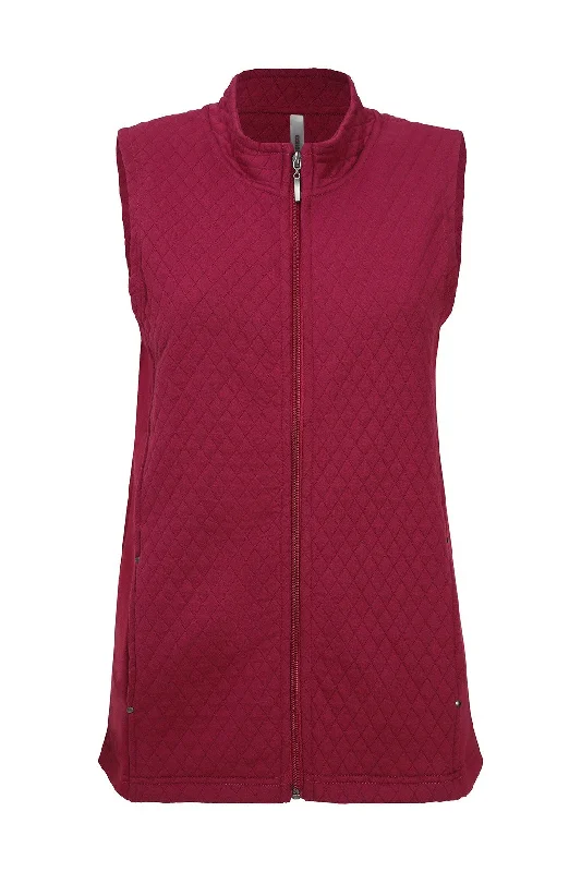 Brushed Fleece Vest | RASPBERRY | 2254ZR