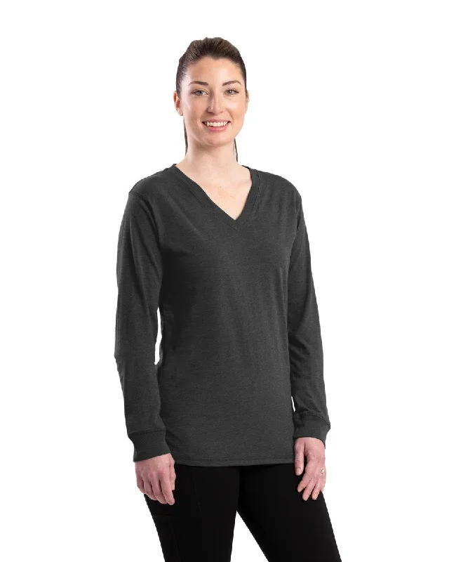 Women's Performance V-Neck Long Sleeve T-Shirt